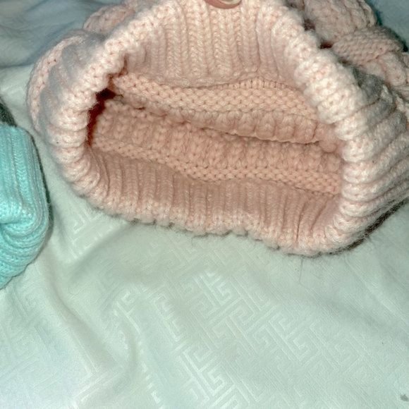 Pale Pink Beanie - Picture 2 of 2